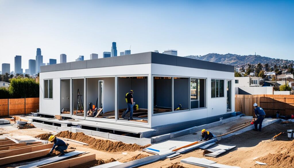 ADU construction Los Angeles