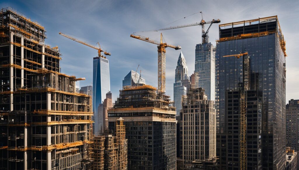 New York commercial construction landscape