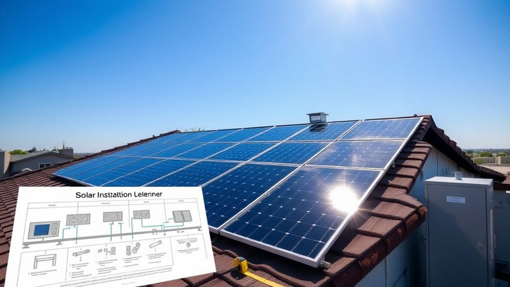 steps for solar installation